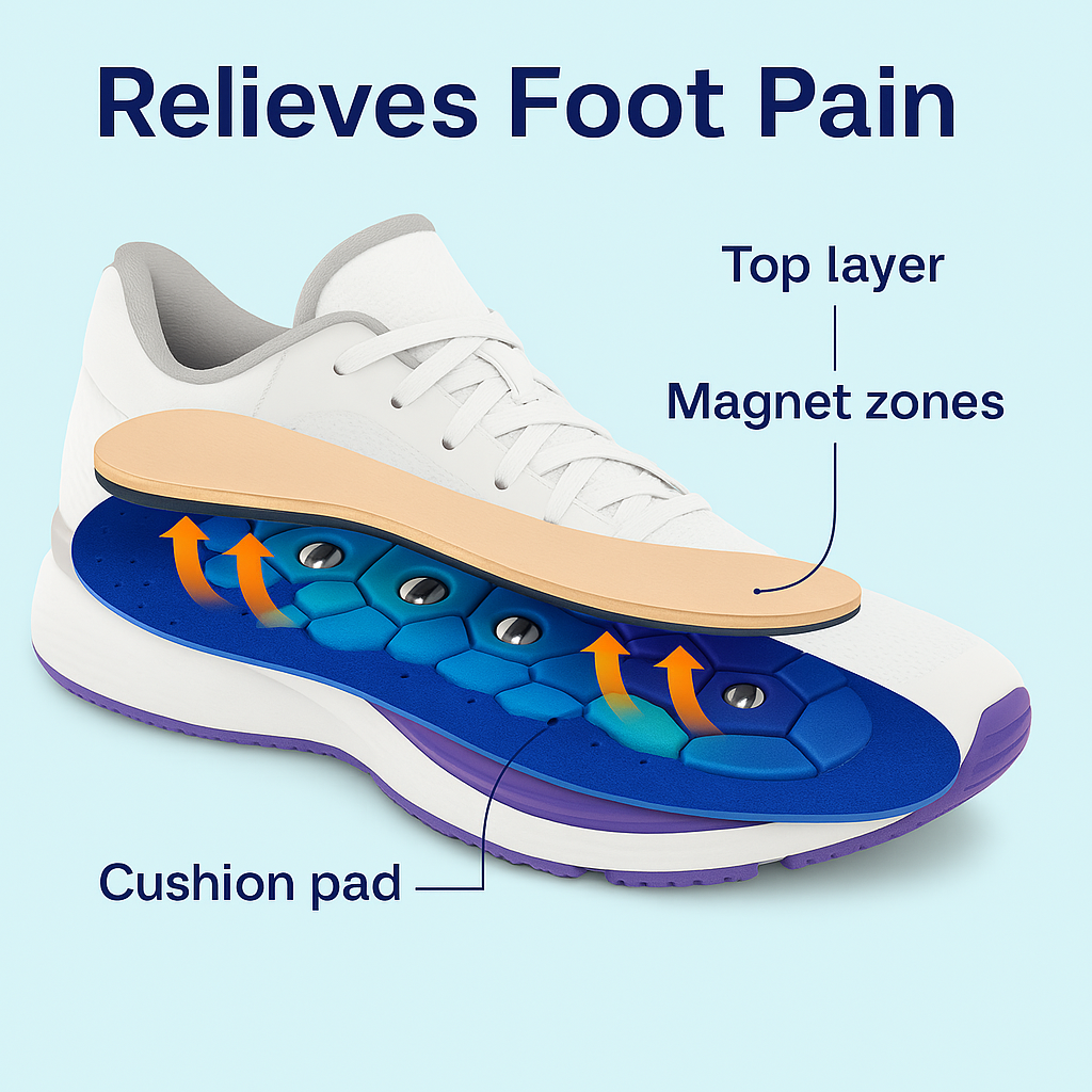 Magnetic Massage Shoe Soles