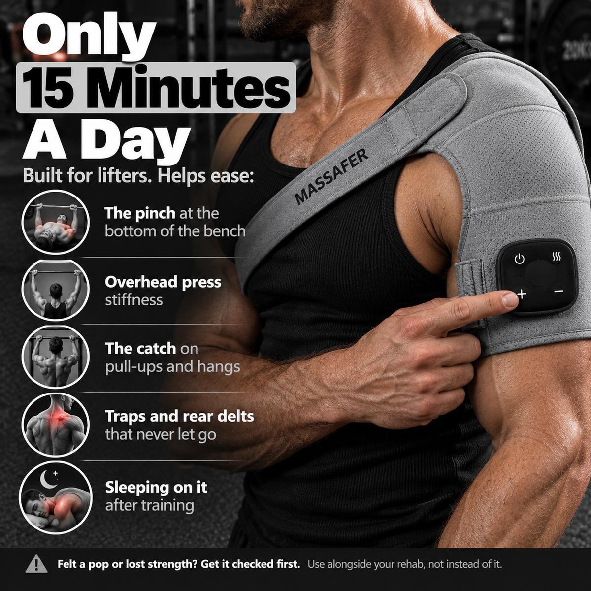 Built For The Lifter Who Isn't Done.