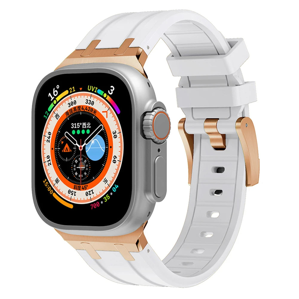 apple watch ultra silicone band by reliablebands