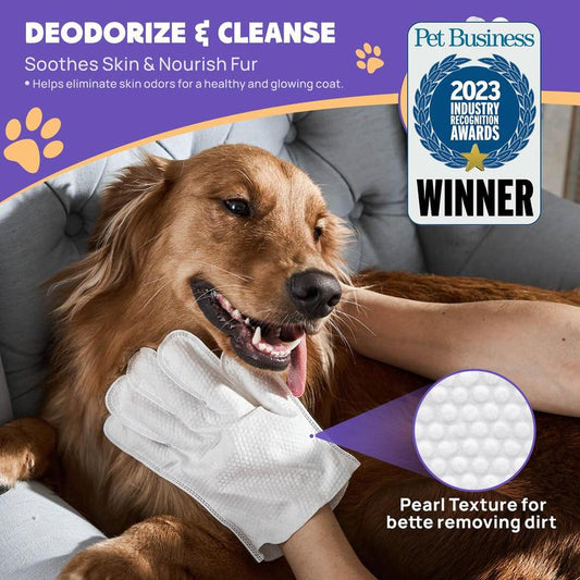 Pet Glove Wipes