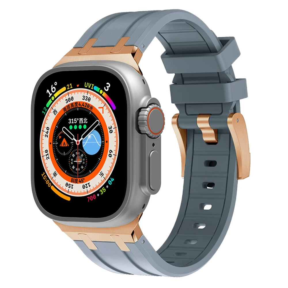 apple watch ultra silicone band by reliablebands