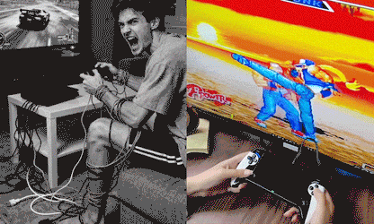 Retro Handheld Game Console Player