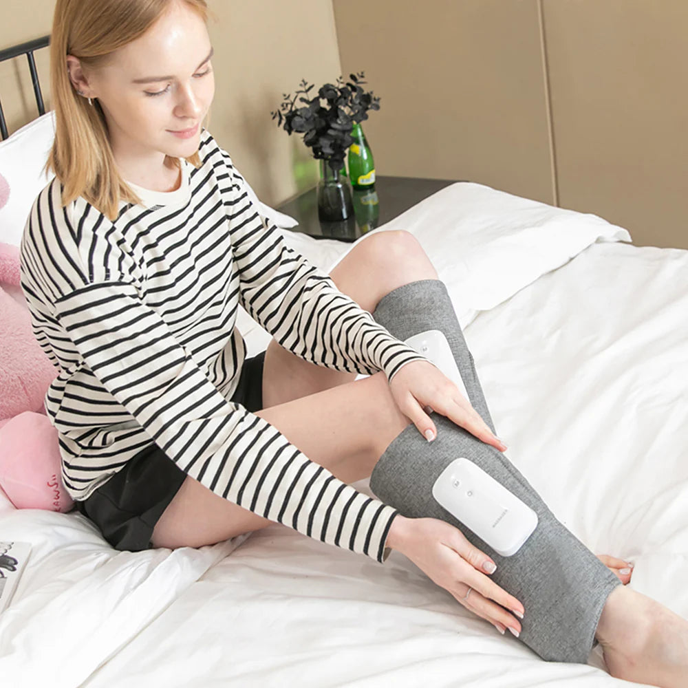Beheiztes Beinmassagegerät mit Luftkompression