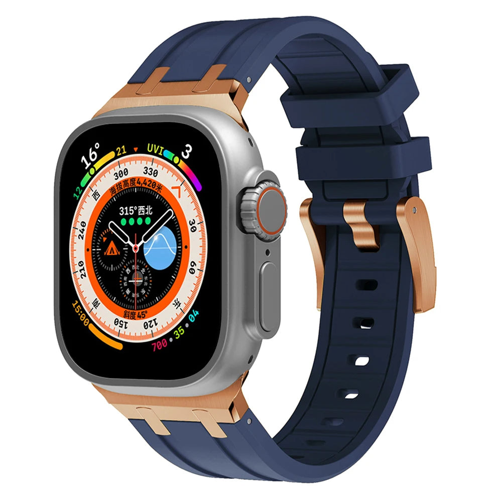 apple watch ultra silicone band by reliablebands