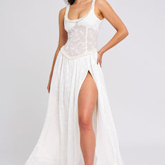 Evelyn Backless Maxi Dress