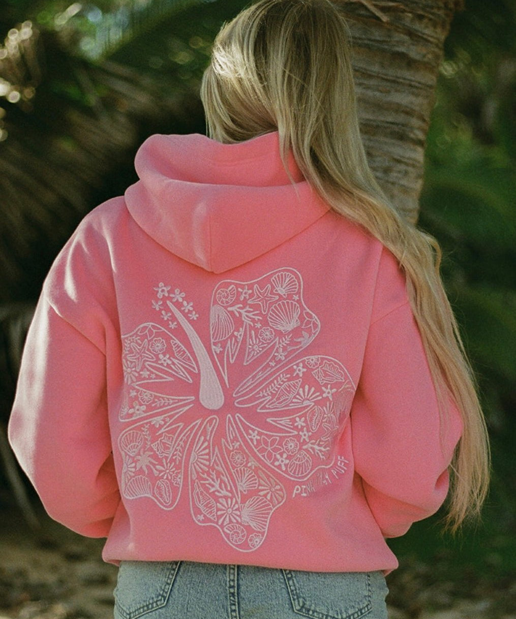 Pink Palm Puff