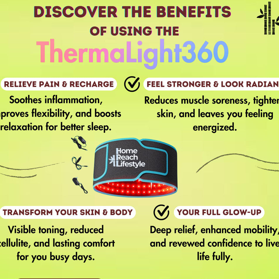 RED LIGHT THERAPY BELT