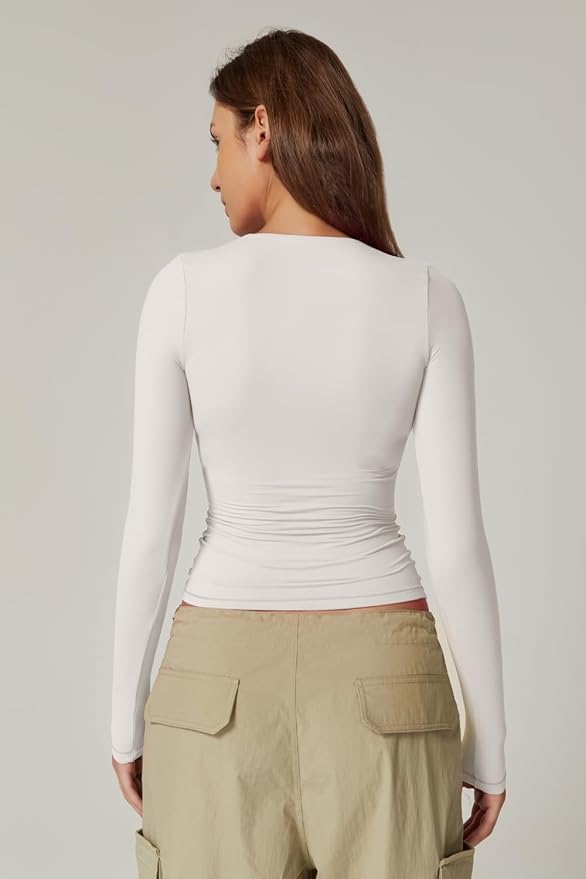 Long sleeves Casual Fall Top