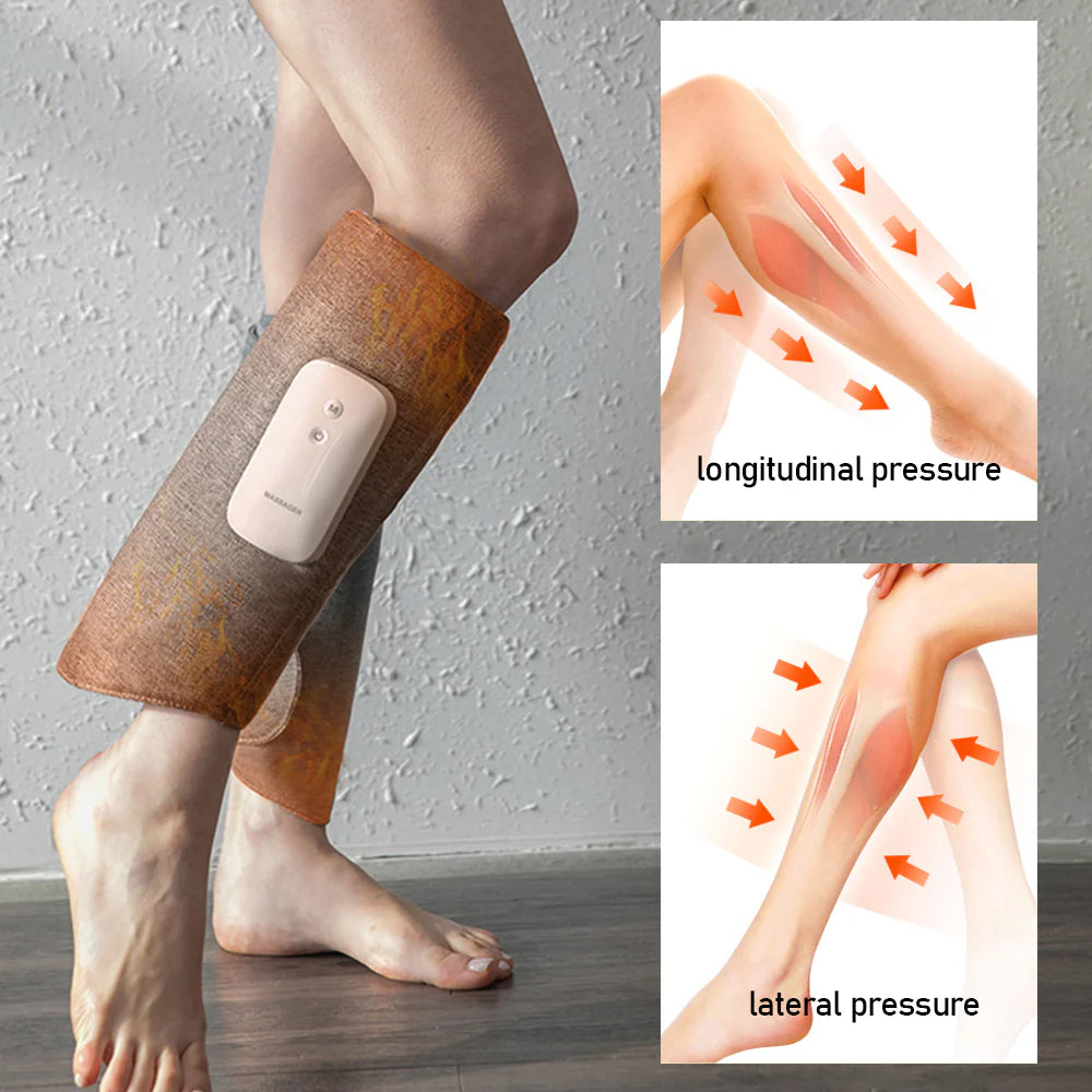 Beheiztes Beinmassagegerät mit Luftkompression