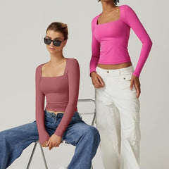 Long sleeves Casual Fall Top