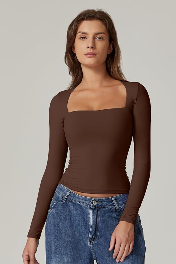 Long sleeves Casual Fall Top