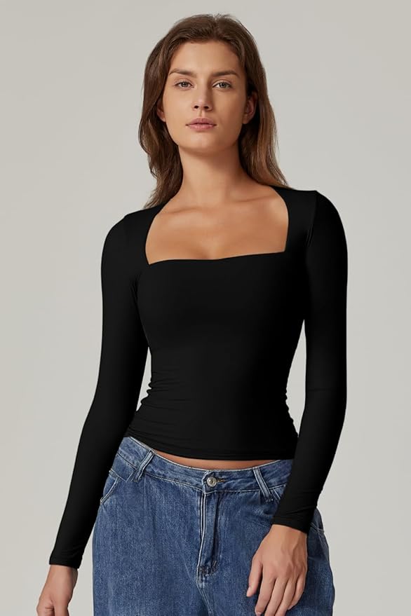 Long sleeves Casual Fall Top