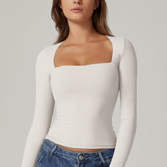 Long sleeves Casual Fall Top