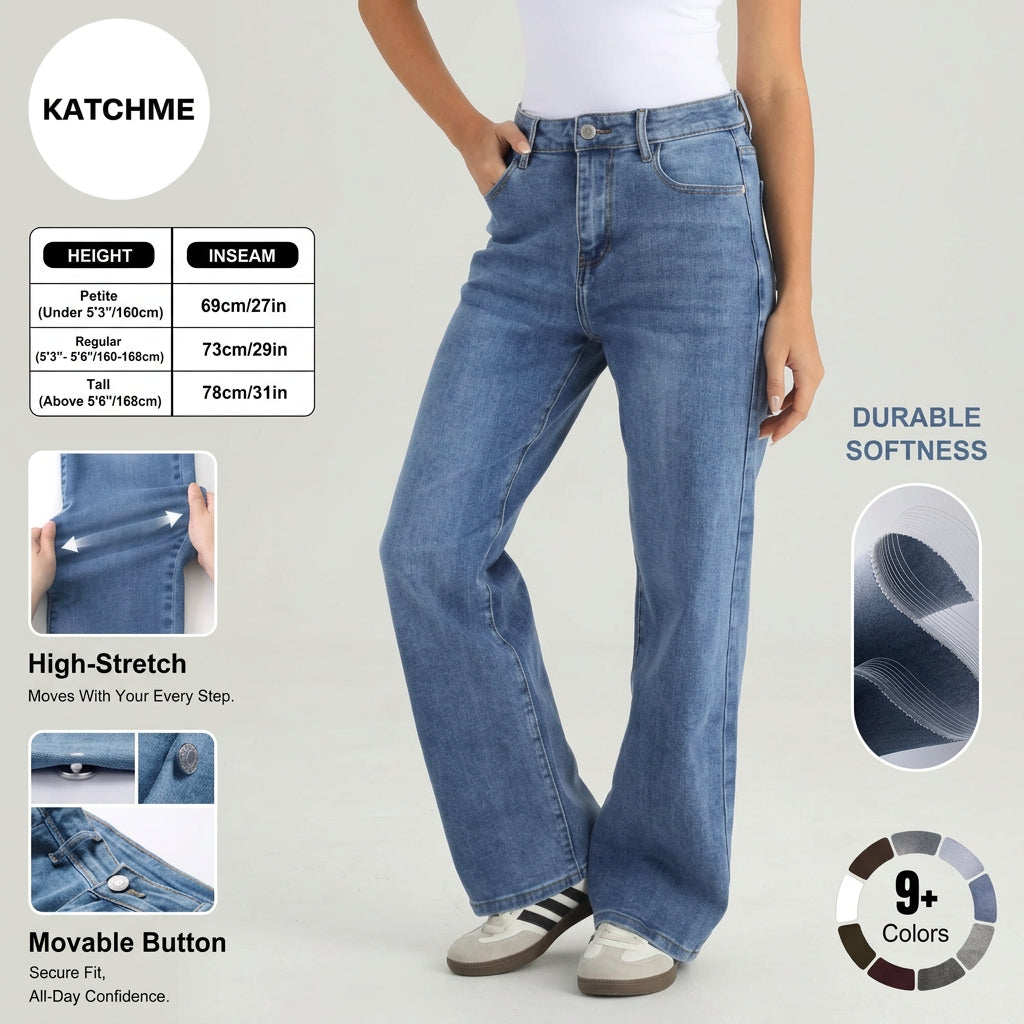 Front & Back Pockets Jeans