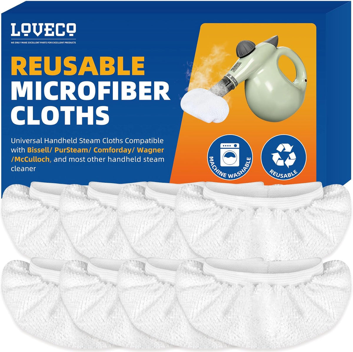 1-Mop Head for steamer
