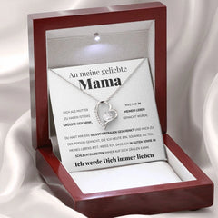 Ein Meine geliebte Mama-Geschenk mit Nachrichtenkarte 