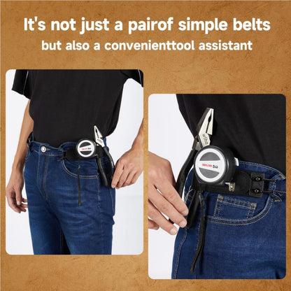 Metal Hook Elastic Belt (Unisex)