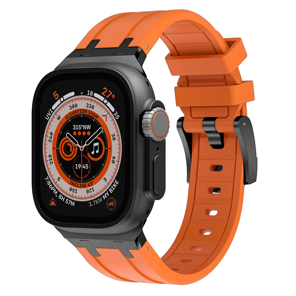 apple watch ultra silicone band by reliablebands