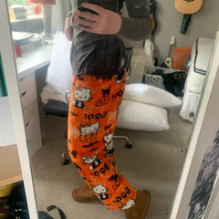 Lockerer Pyjama mit Hello Kitty-Motiv 