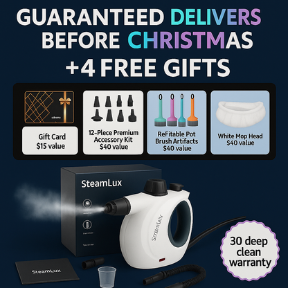 SteamLux Auto Spa- Save Up To 56% Today + 4 FREE Gifts