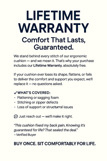 Lifetime Warranty