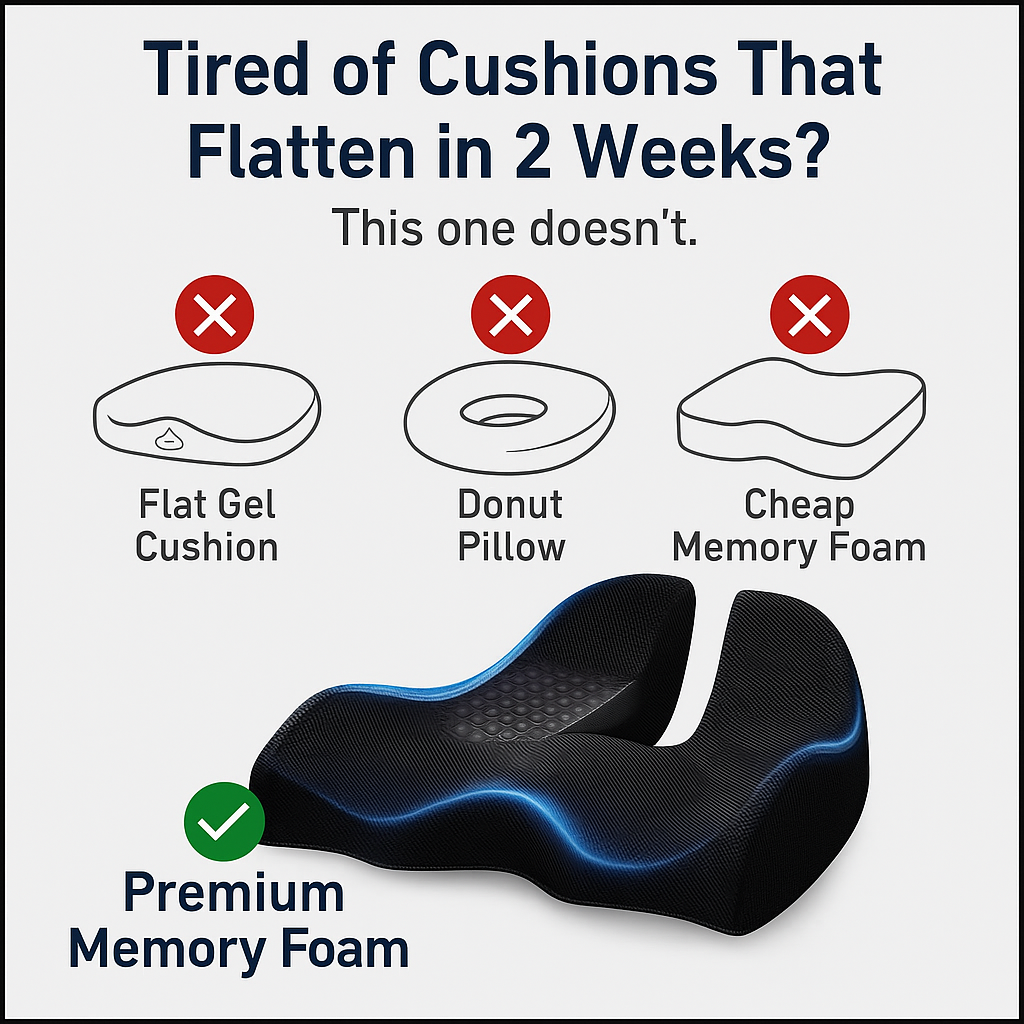 Ergonomic Seat Cushion