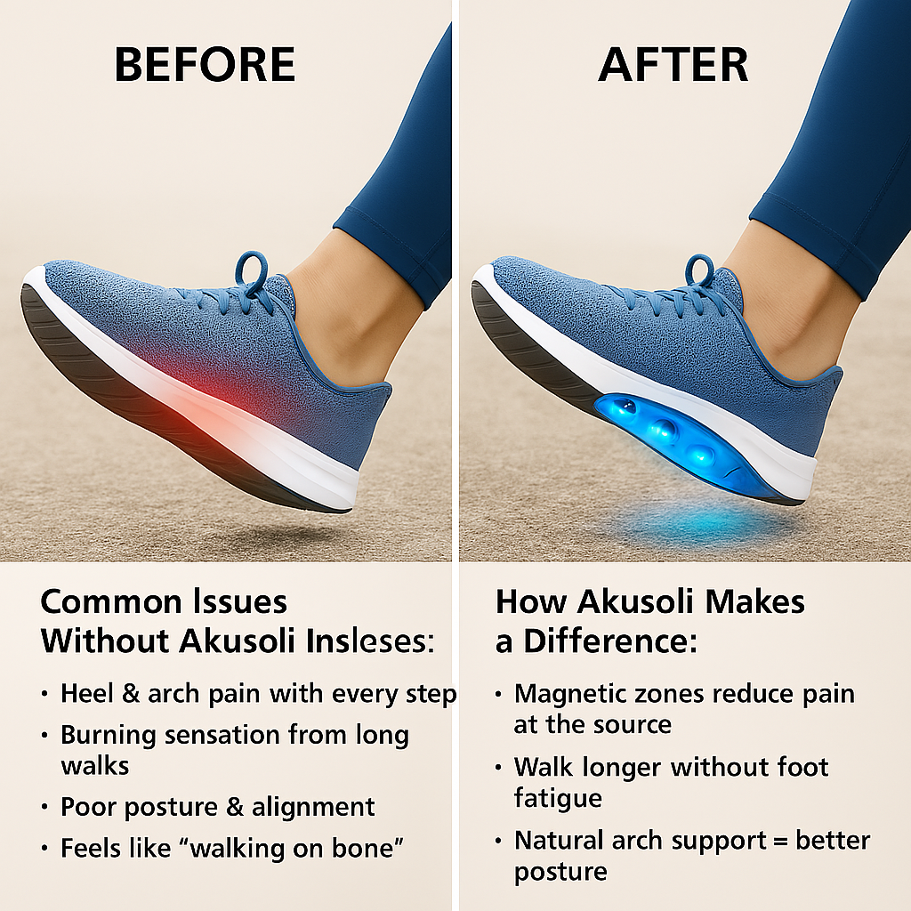 Magnetic Massage Shoe Soles