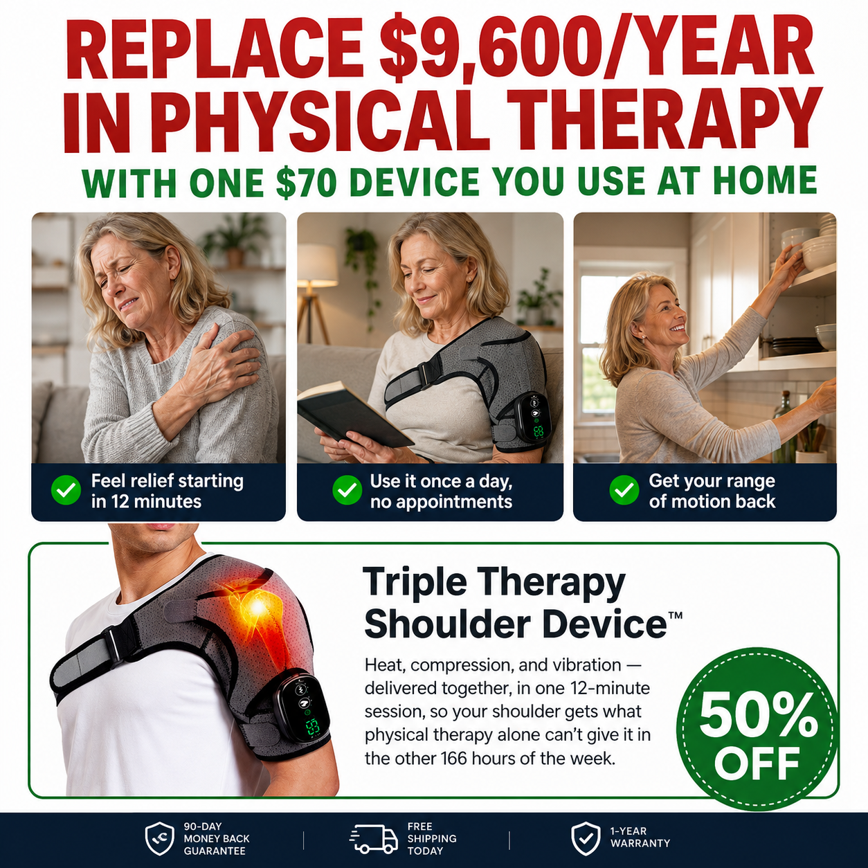 Relief Shoulder Massager