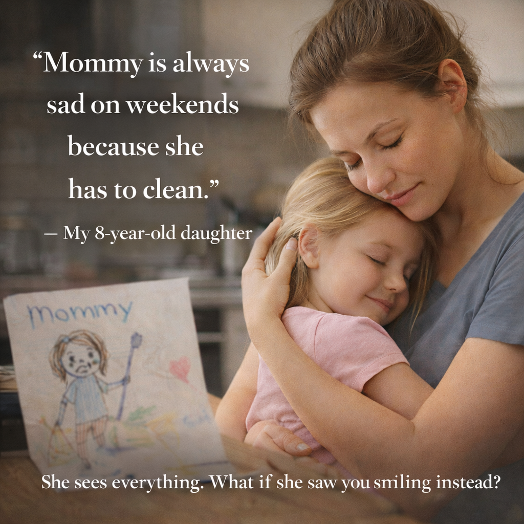 REASON #2: My Kids Were Growing Up While I Scrubbed Grout