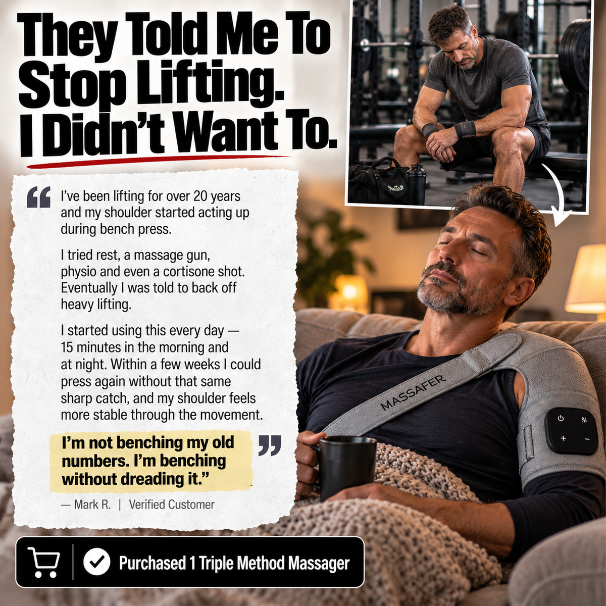 Built For The Lifter Who Isn't Done.