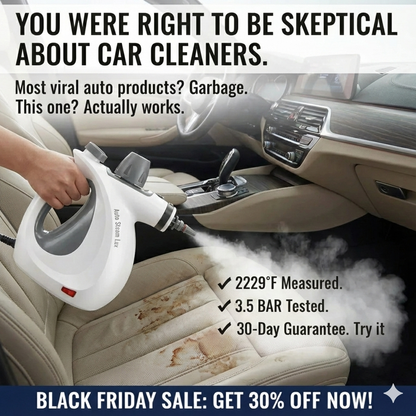 SteamLux Auto Spa- Save Up To 56% Today + 4 FREE Gifts