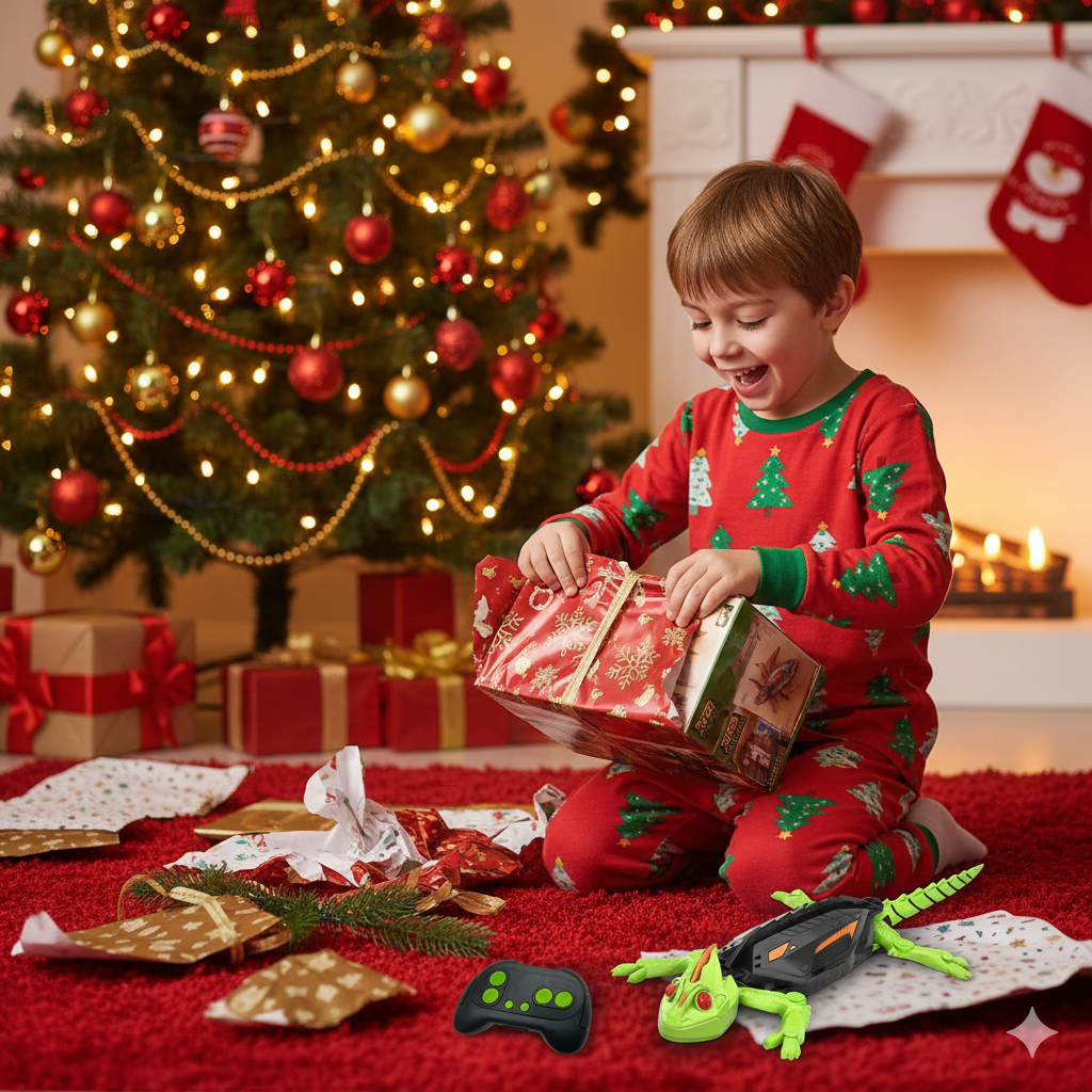 Wall Climbing Lizard