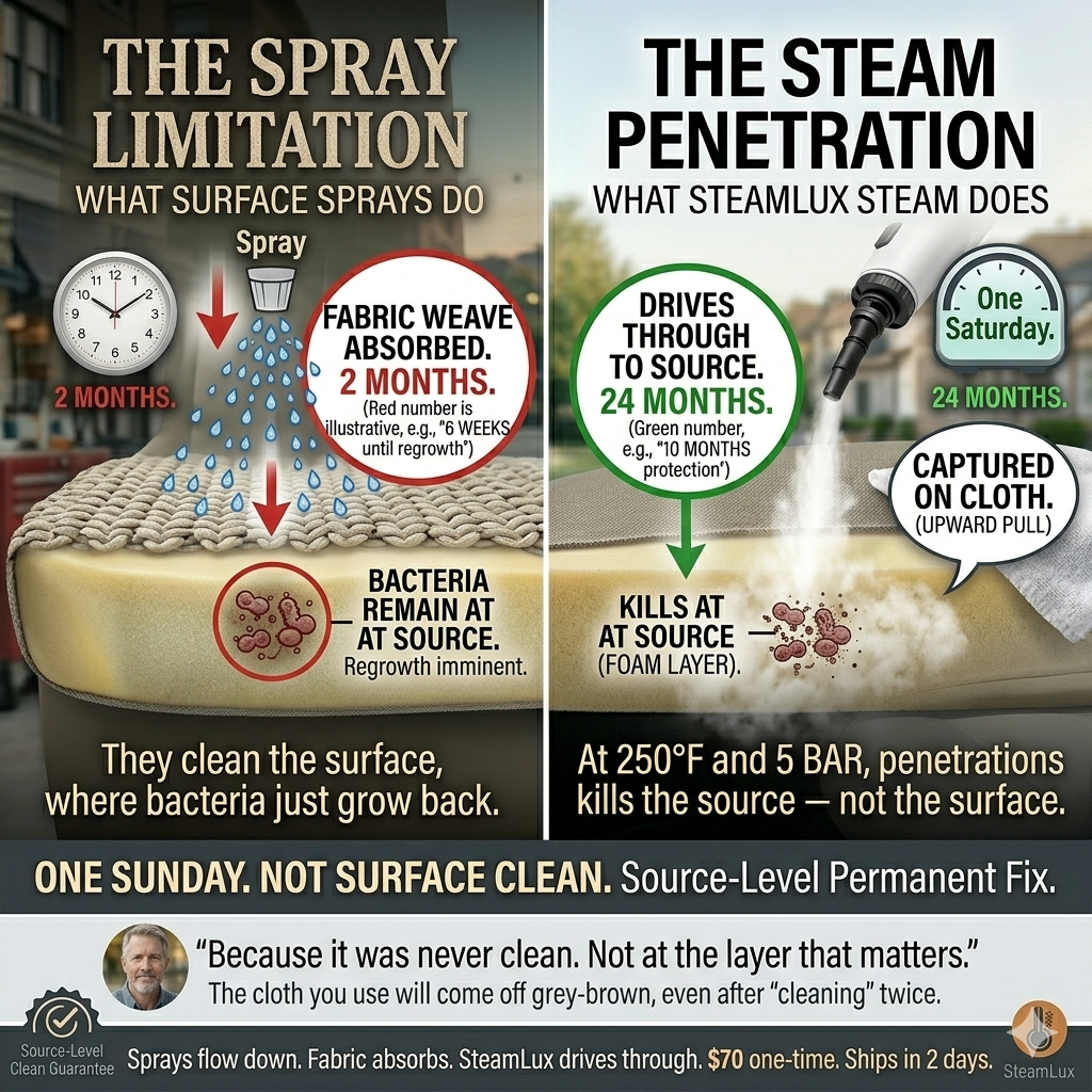 "I Tried Steam. Didn't Work."