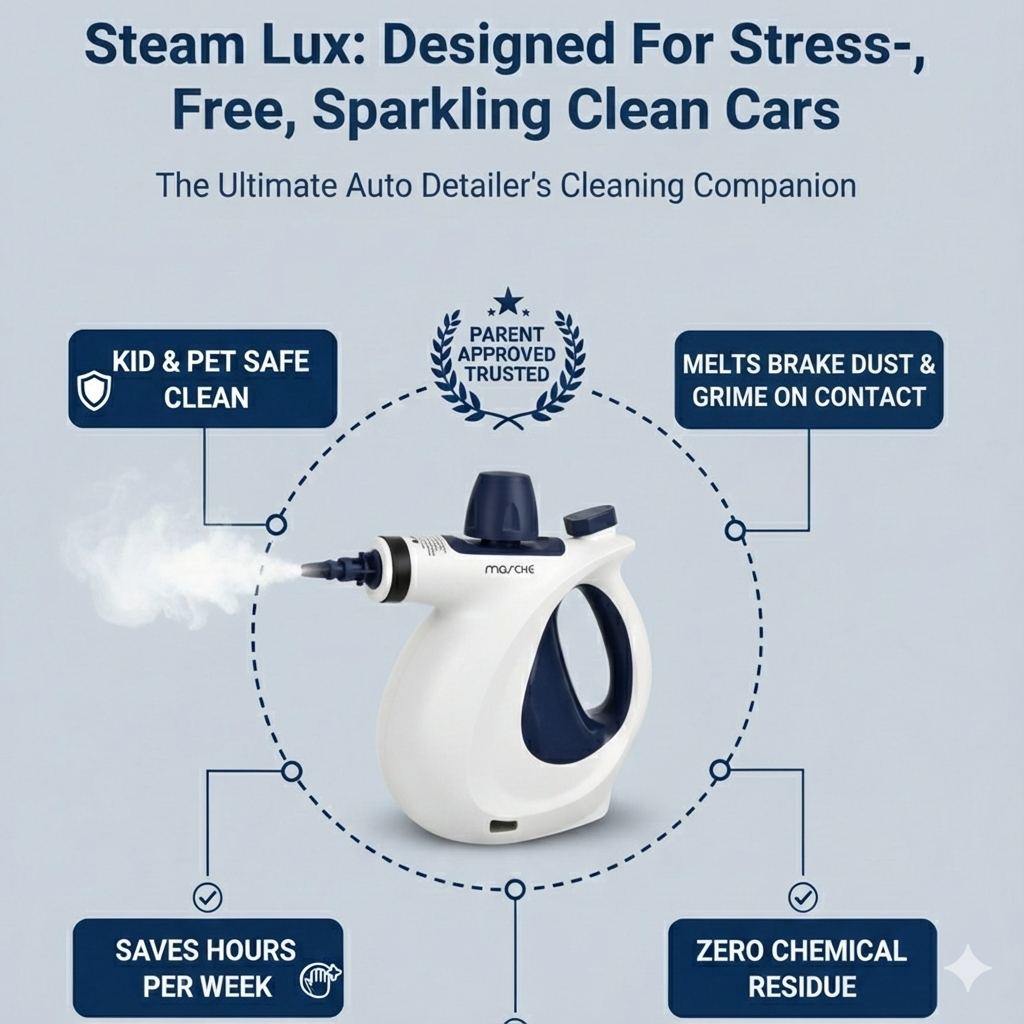 SteamLux Auto Spa- Save Up To 56% Today + 4 FREE Gifts
