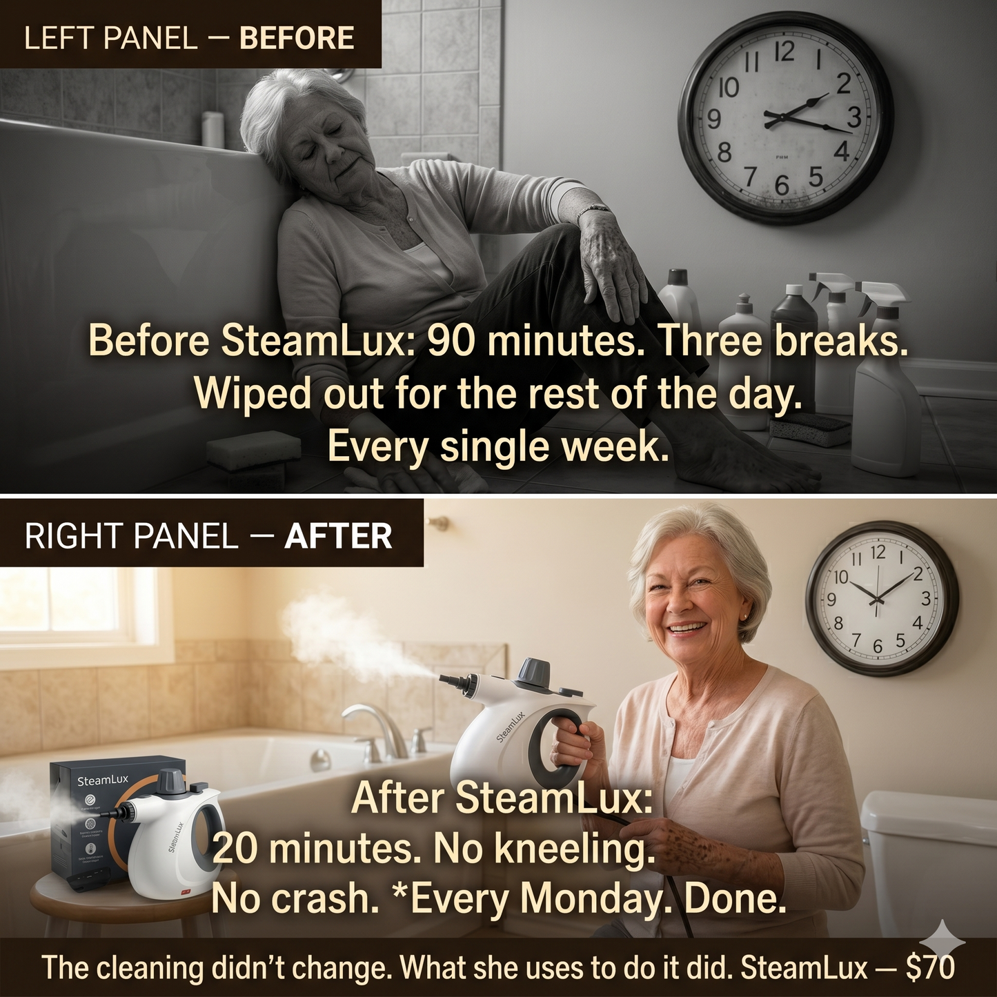 SteamLux™ For Seniors