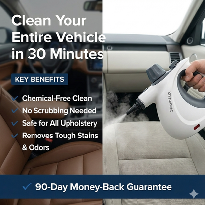 SteamLux Auto Spa- Save Up To 56% Today + 4 FREE Gifts