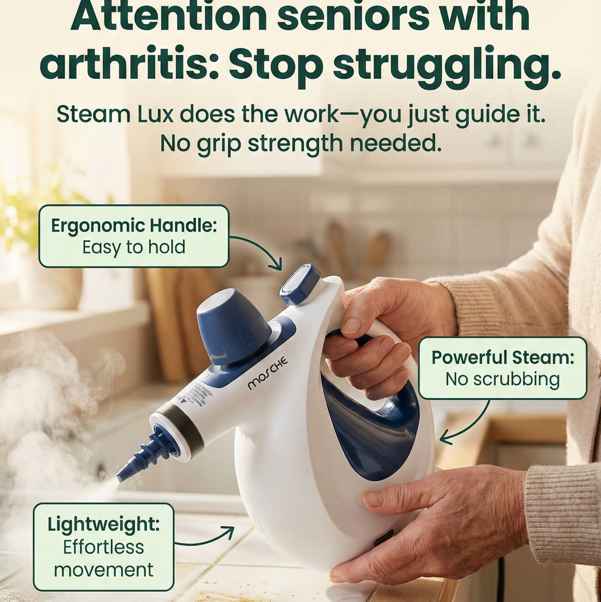 SteamLux™ For Seniors