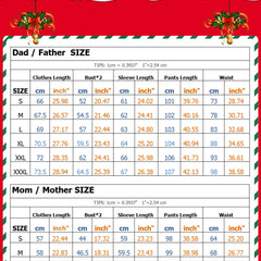 2024 Christmas Family Matching Pajamas New Year Xmas Father Mother Kids Baby Clothes Set Dad Mom And Daughter Son Pyjamas Outfit