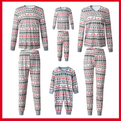 2024 Christmas Family Matching Pajamas New Year Xmas Father Mother Kids Baby Clothes Set Dad Mom And Daughter Son Pyjamas Outfit