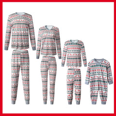 2024 Christmas Family Matching Pajamas New Year Xmas Father Mother Kids Baby Clothes Set Dad Mom And Daughter Son Pyjamas Outfit