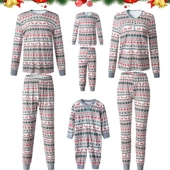 2024 Christmas Family Matching Pajamas New Year Xmas Father Mother Kids Baby Clothes Set Dad Mom And Daughter Son Pyjamas Outfit
