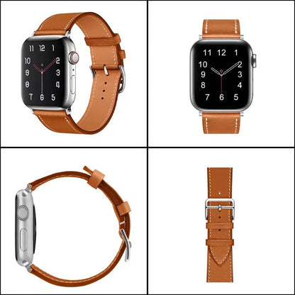 Leather apple watch band by reliablebands