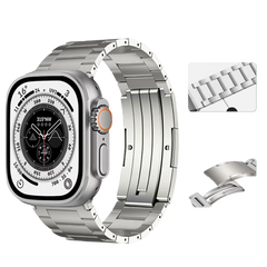 Butterfly Titanium edition Apple Watch Ultra-band