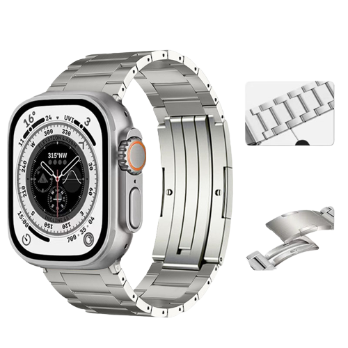 Butterfly Titanium edition Apple Watch Ultra-band