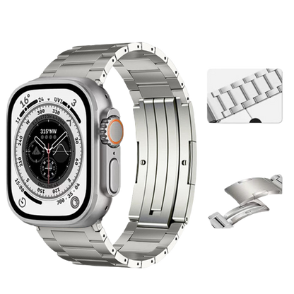 Butterfly Titanium edition Apple watch ultra band