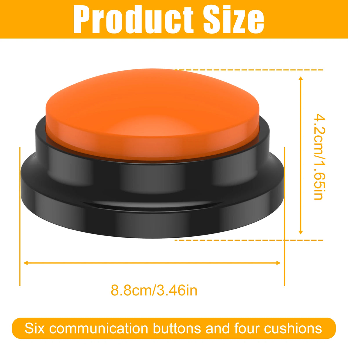 Recordable PET Training Buttons