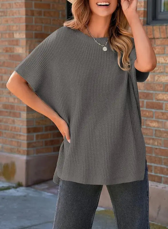 Neck Short Sweater