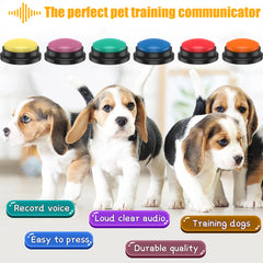 Recordable PET Training Buttons