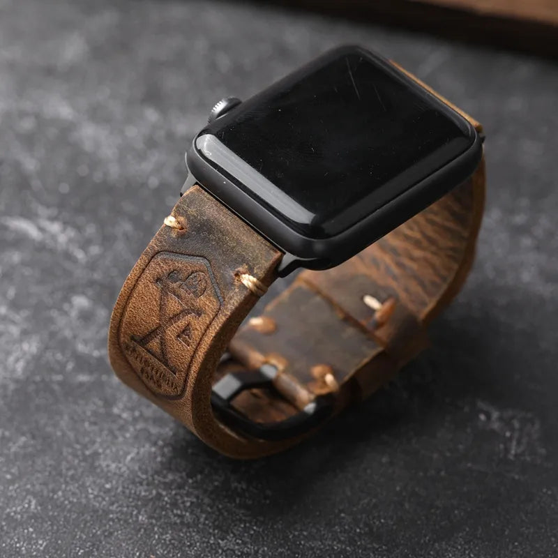 Lederarmband für Apple Watch Ultra für die Apple Watch Serie