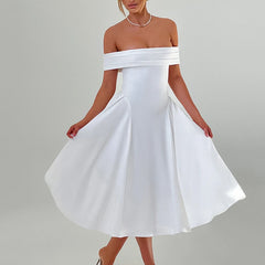Pleated Long Dress